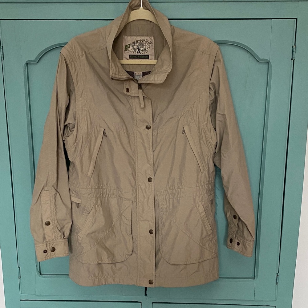 Royal Robbins Travel Go Everywhere Women's Beige Utility Jacket